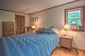 'the Mill River Cabin w/ Fireplace & River View!