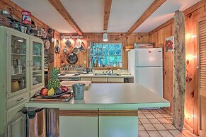 'the Mill River Cabin w/ Fireplace & River View!