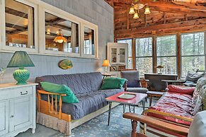 East Otis Reservoir Cabin w/ Porch - Walk to Lake!