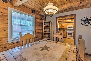 Rustic Ruidoso Log Cabin With Hot Tub & Deck!