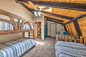 Rustic Ruidoso Log Cabin With Hot Tub & Deck!