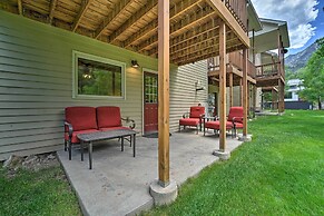Townhome w/ Mtn Views: 1 Block to Downtown Ouray!