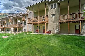 Townhome w/ Mtn Views: 1 Block to Downtown Ouray!