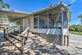 Angler's Getaway: Riverfront Home w/ Boat Dock