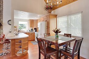 Lake & Mountain-view Home: Walk to Downtown!