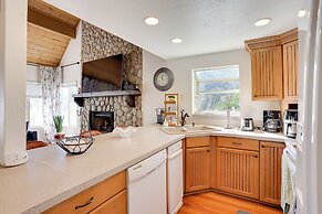 Lake & Mountain-view Home: Walk to Downtown!