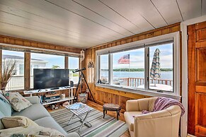 Deck & Beach Access: Waterfront Cape Cod Cottage