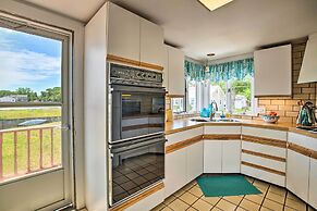 Deck & Beach Access: Waterfront Cape Cod Cottage