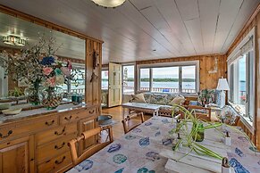 Deck & Beach Access: Waterfront Cape Cod Cottage