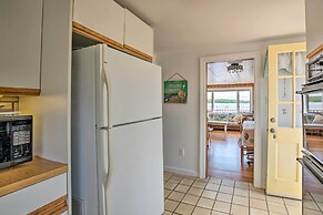 Deck & Beach Access: Waterfront Cape Cod Cottage