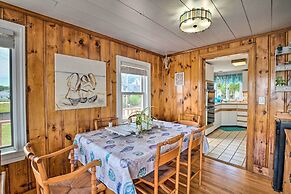 Deck & Beach Access: Waterfront Cape Cod Cottage