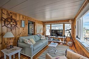 Deck & Beach Access: Waterfront Cape Cod Cottage