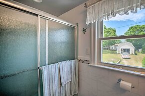 Deck & Beach Access: Waterfront Cape Cod Cottage