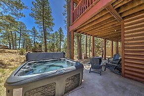Cozy Ruidoso Cabin Retreat w/ Private Hot Tub