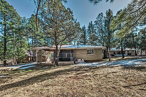 Ruidoso Vacation Rental w/ Covered Hot Tub!
