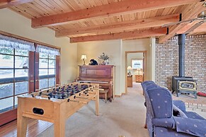 Near Bear Valley: Peaceful Arnold Home w/ Hot Tub