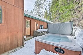 Near Bear Valley: Peaceful Arnold Home w/ Hot Tub