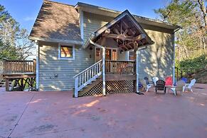 Spacious Lake Santeetlah Cottage w/ Lake Views!