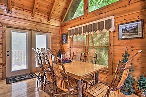 Pigeon Forge Getaway w/ Covered Patio & Hot Tub!