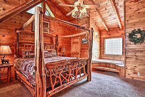 Pigeon Forge Getaway w/ Covered Patio & Hot Tub!