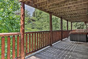 Pigeon Forge Getaway w/ Covered Patio & Hot Tub!