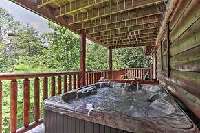 Pigeon Forge Getaway w/ Covered Patio & Hot Tub!