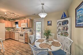 Beaufort Pad w/ Patio: 3 Blocks to Waterfront!