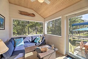 Beaufort Pad w/ Patio: 3 Blocks to Waterfront!