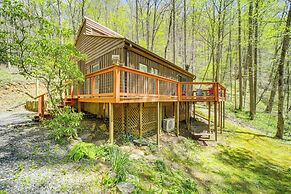 Creekside Cabin w/ Deck by Hiking Trails & Fishing