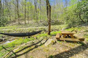 Creekside Cabin w/ Deck by Hiking Trails & Fishing