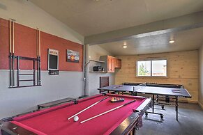 Secluded Cabin w/ Hot Tub, Game Room & Views!