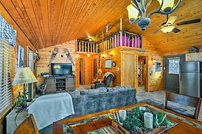 Cozy Manistique Cabin w/ Deck, Grill & Fire Pit!