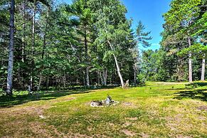Cozy Manistique Cabin w/ Deck, Grill & Fire Pit!
