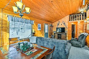 Cozy Manistique Cabin w/ Deck, Grill & Fire Pit!