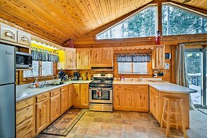 Cozy Manistique Cabin w/ Deck, Grill & Fire Pit!