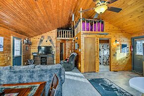 Cozy Manistique Cabin w/ Deck, Grill & Fire Pit!