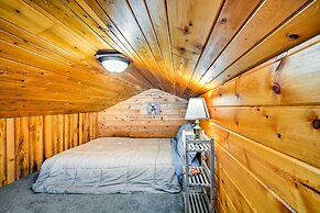 Cozy Manistique Cabin w/ Deck, Grill & Fire Pit!