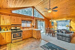 Cozy Manistique Cabin w/ Deck, Grill & Fire Pit!