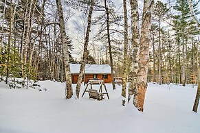 Cozy Manistique Cabin w/ Deck, Grill & Fire Pit!