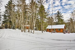 Cozy Manistique Cabin w/ Deck, Grill & Fire Pit!