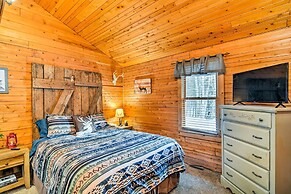 Cozy Manistique Cabin w/ Deck, Grill & Fire Pit!