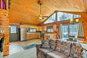 Cozy Manistique Cabin w/ Deck, Grill & Fire Pit!