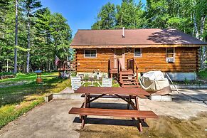Cozy Manistique Cabin w/ Deck, Grill & Fire Pit!