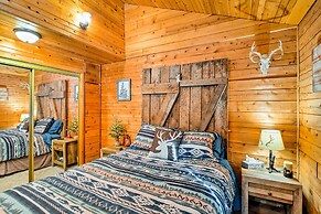 Cozy Manistique Cabin w/ Deck, Grill & Fire Pit!