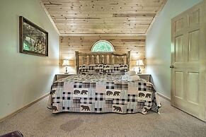 Furnished Deck & Grill: Rustic Pigeon Forge Cabin