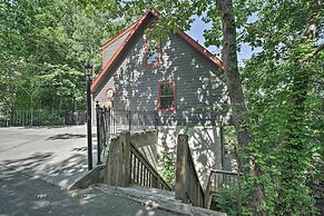 Furnished Deck & Grill: Rustic Pigeon Forge Cabin