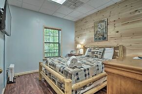 Furnished Deck & Grill: Rustic Pigeon Forge Cabin