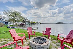 Waterfront Michigan Center Home w/ Boat Dock!