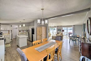Waterfront Michigan Center Home w/ Boat Dock!