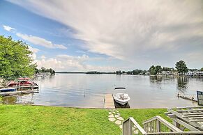 Waterfront Michigan Center Home w/ Boat Dock!